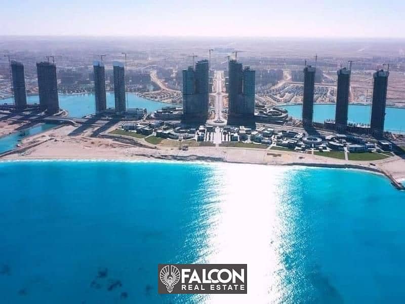 ((Receive now with the lowest down payment)) A fully finished apartment in El Alamein City, next to El Alamein Towers in the Latin Quarter, North Coas 1