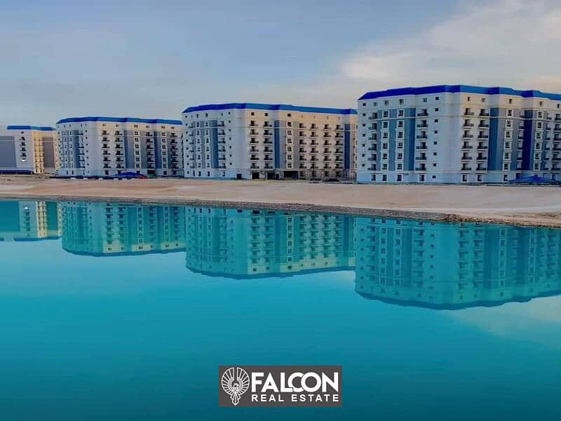 ((Receive now with the lowest down payment)) A fully finished apartment in El Alamein City, next to El Alamein Towers in the Latin Quarter, North Coas 2