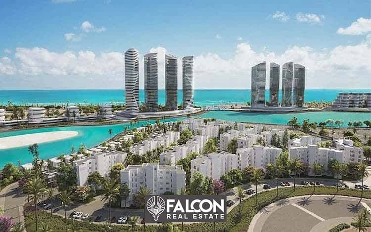 ((Receive now with the lowest down payment)) A fully finished apartment in El Alamein City, next to El Alamein Towers in the Latin Quarter, North Coas 9