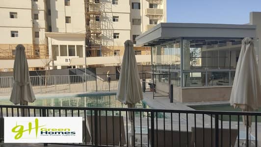 Apartment with garden for sale in Uptown Cairo, area 223 m, with a very special view, fully finished