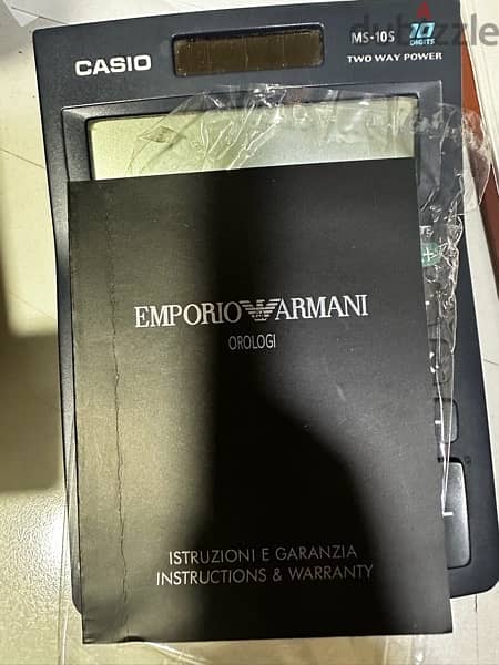 ساعه Armani وارد الخارج 1