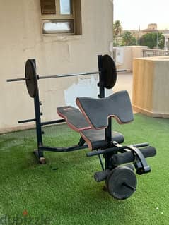 3 in 1 adjustable bench press 0