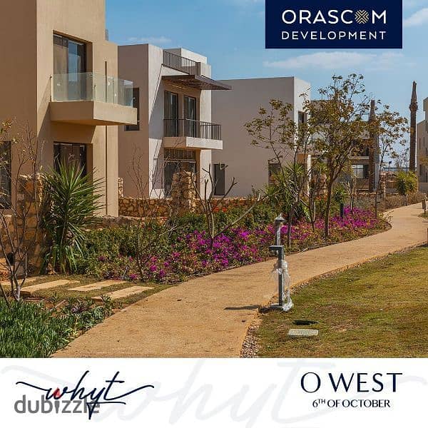 Villa for sale in Owest Compound, on the direct boards, in front of Mall of Egypt, installments 1