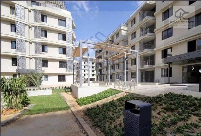 Ready to move 3 bedrooms apartment 173m in Badya Palm hills prime location with landscape view. 4