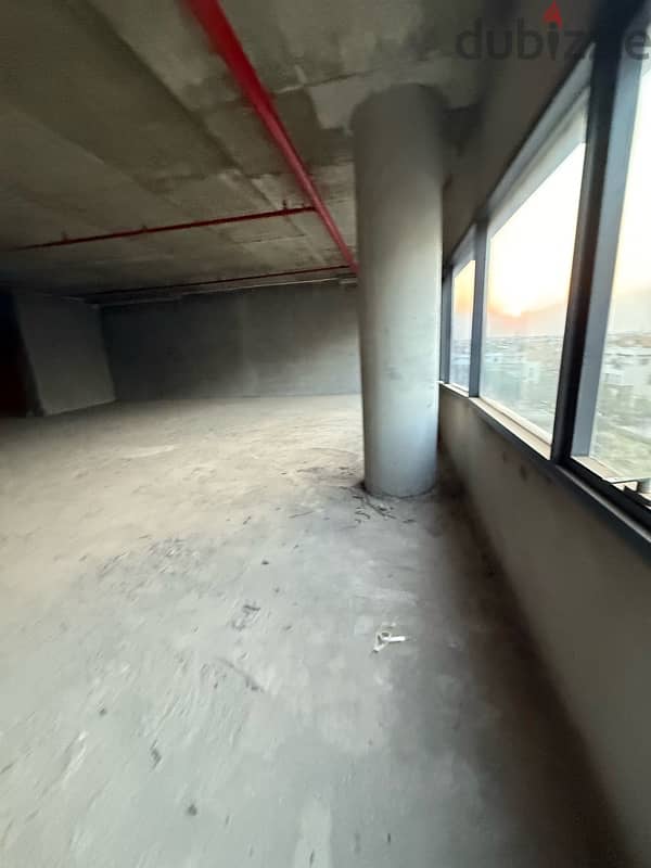 officefor rent at polygon sodic semi finished مكتب للإيجار 6