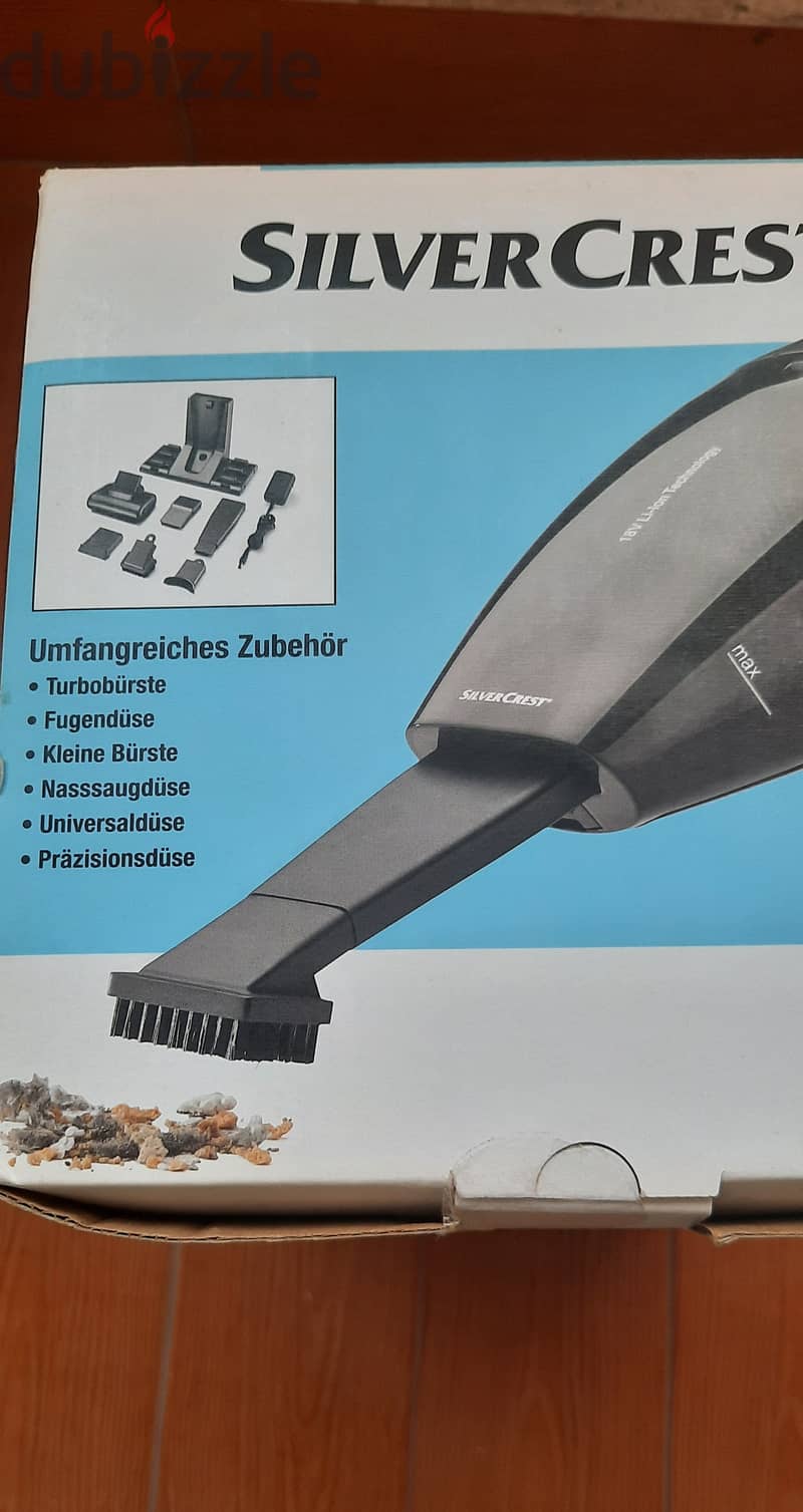 مكنسة شفط المياة AQUA Vacuum Cordless 2 in 1 cleaner -Germany 6