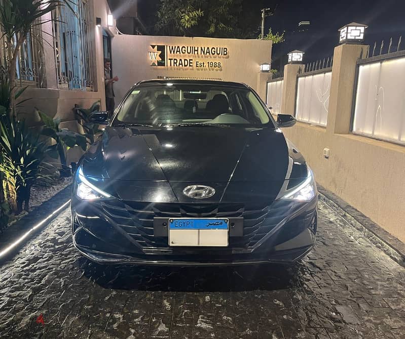 Hyundai Elantra 2021 Smart plus CN7 هيونداي النترا 1