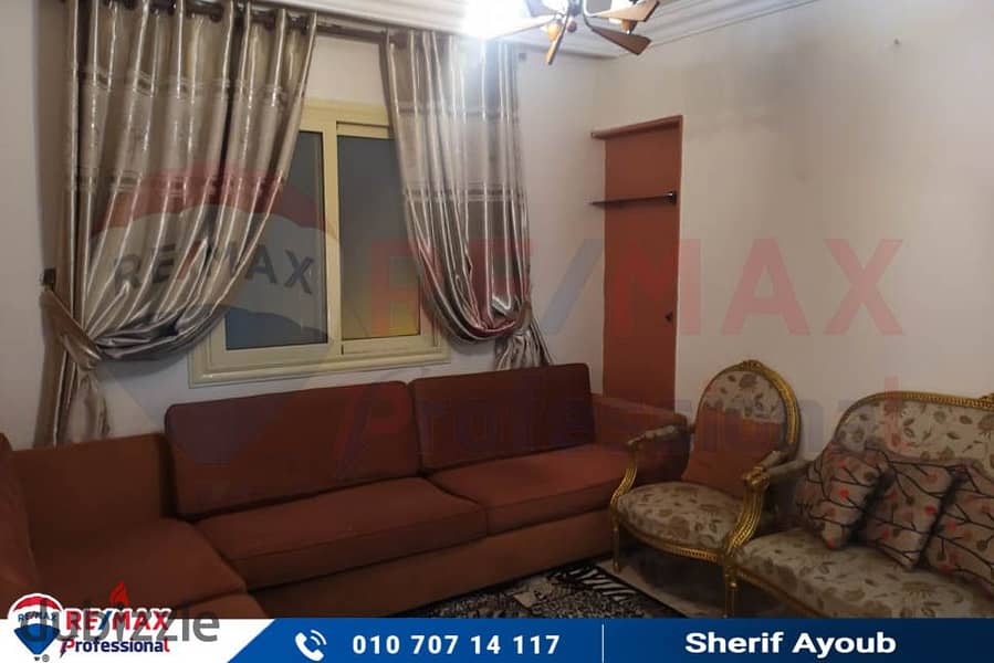 Furnished apartment for rent 160 m Ibrahimia (Mostafa Ramadan Street) 5