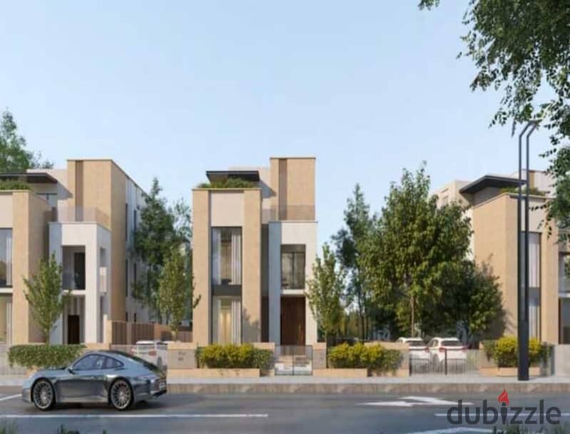 A duplex at the price of a launch offer with 210m² and a garden in Golden Square, Sheikh Zayed, next to Etapa Compound and the Al Ahly Club, with PRE 6