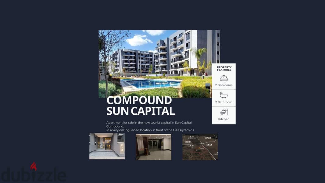 Live and pay in installments in the new tourist capital in October in Sun Capital Compound. . . Mountain View - Sodic - Ashgar City - sun capital - moun 22