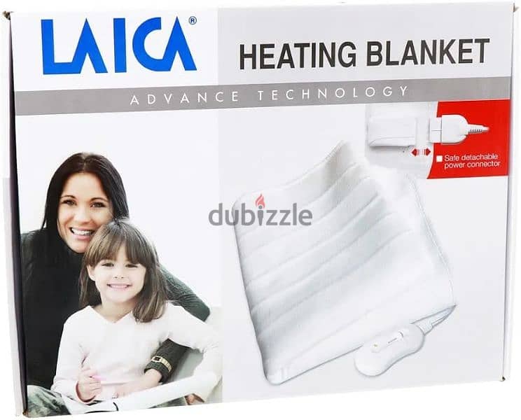 لايكا لحاف بطانية thermal blanket للتدفأة توفير كهرباء Hl7001 - ابيض 1