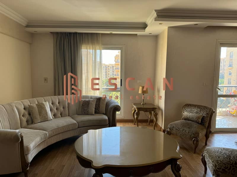 Apartment of 180 meters for sale in Al-Rehab 2, next to Avenue Mall, super-luxe finishes in the kitchen 4