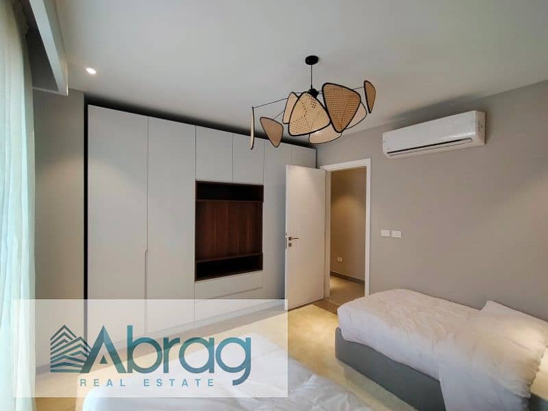 Apartment for sale in Village West Compound in Sheikh Zayed, finished with air conditioning, installments over 7 years 16