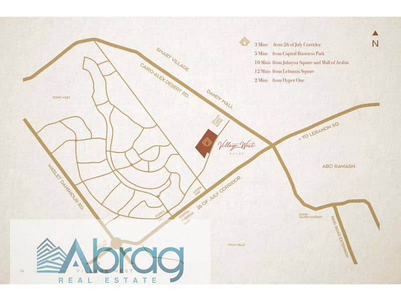 Apartment for sale in Village West Compound in Sheikh Zayed, finished with air conditioning, installments over 7 years 17