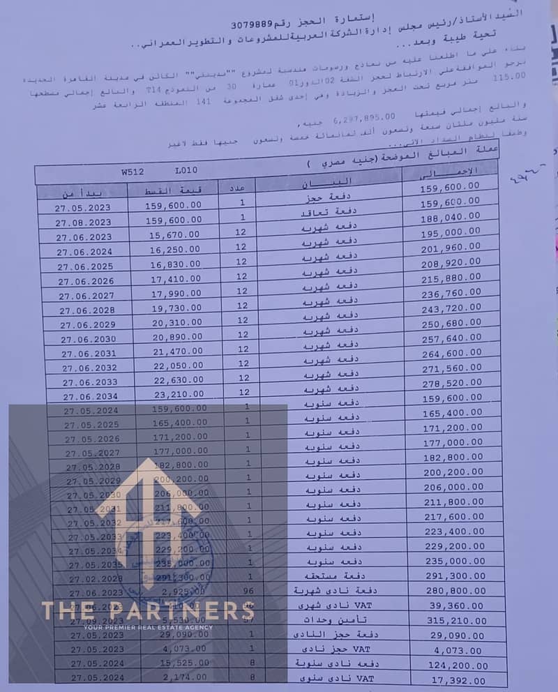 شقه 115 متر للبيع في مدينتي في B14 5