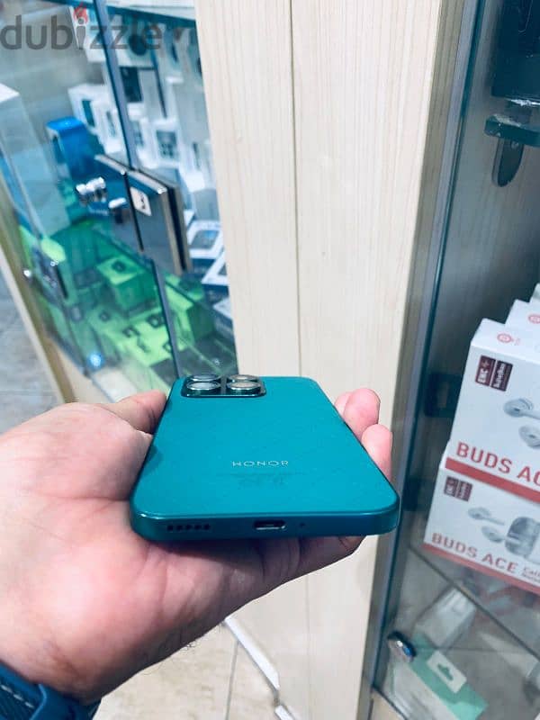 HONOR X8B (GREEN) استخدام شهرين زي الزيرو 8