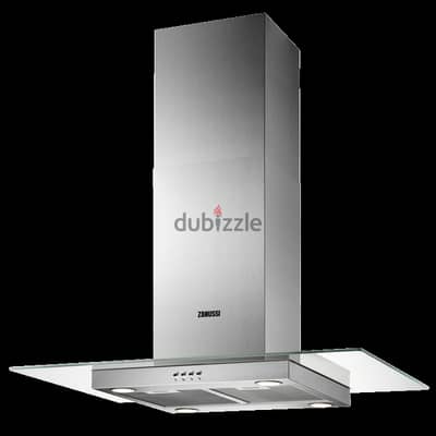 Zanussi 90cm island chimney kitchen hood