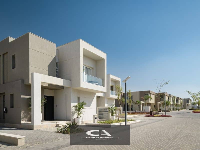 With only 5% down payment, own an apartment for sale of 110 meters In the heart of October in Badya Palm Hills Compound View on the landscape | Instal 7