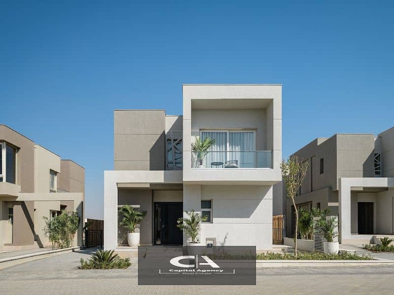 Two-room apartment for sale with a 5% down payment in the heart of October in Badya Palm Hills Compound View on the landscape | Installments over 10 y 11