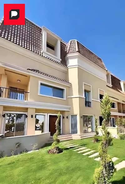 Villa for sale in Sarai Compound, Mostakbal City, New Cairo with a 43% discount, the lowest down payment and installments over 8 years without interes