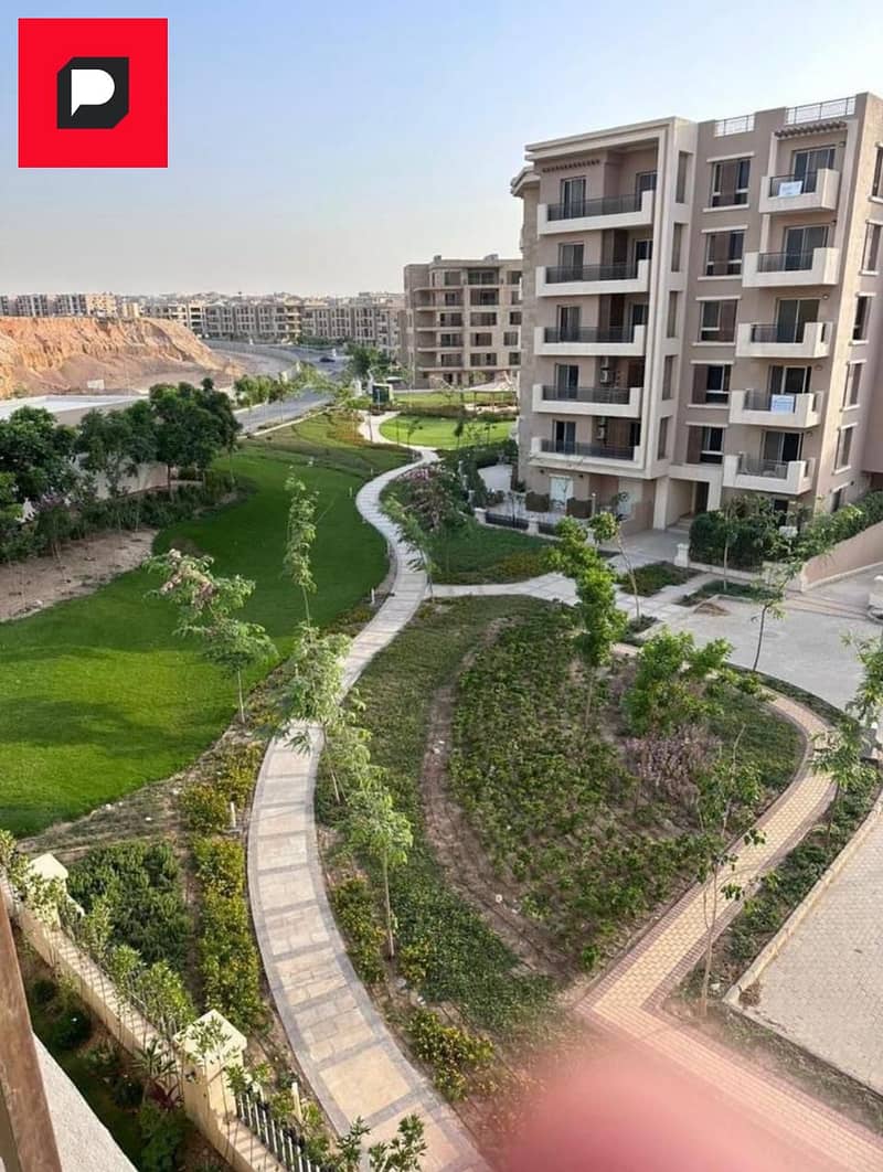 Get a 42% discount and own an apartment with a private garden and lagoon view in the heart of New Cairo installments for 8 years 135m on the Suez Road 1