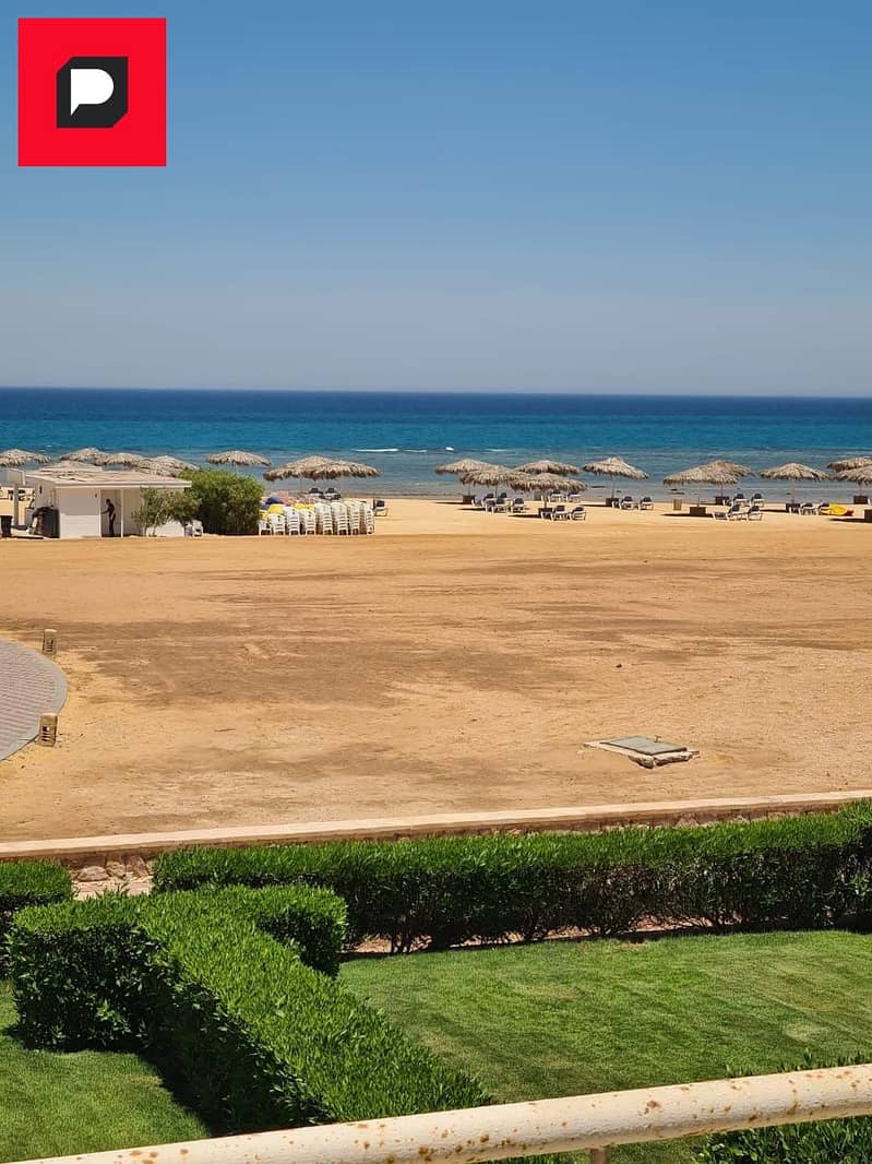 Chalet for sale Telal Ain Sokhna Village full sea view fully finished with air conditioners near La Vista Porto Sokhna Galala City and Zaafarana Road 15