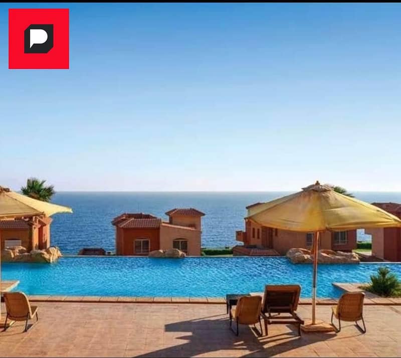 Chalet for sale Telal Ain Sokhna Village full sea view fully finished with air conditioners near La Vista Porto Sokhna Galala City and Zaafarana Road 29