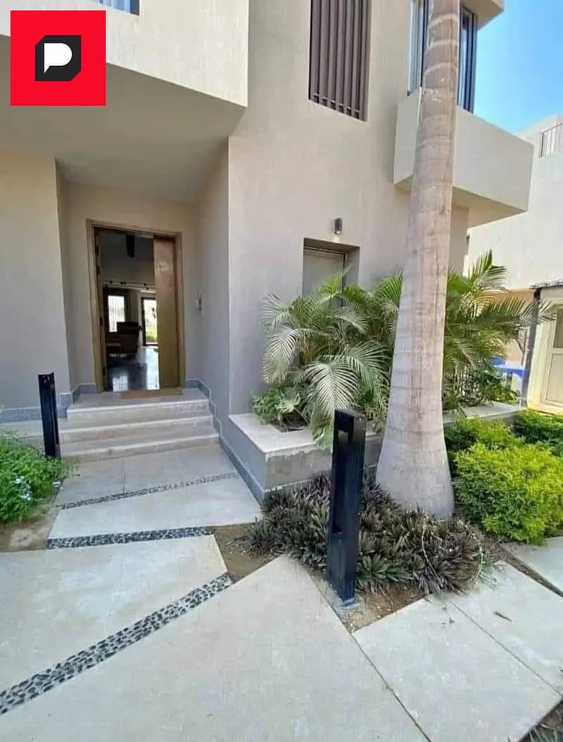 Ready to move apartment with a Prime view for sale in Creek Town Compound in New Cairo near Madinaty, The 5th Settlement, Cairo Airport and Nasr City 12