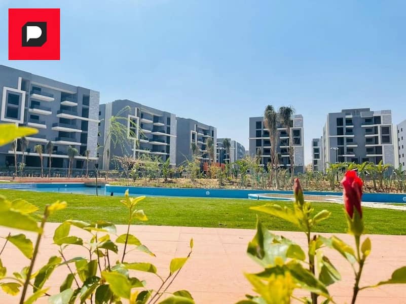 Ready to move apartment with a Prime view for sale in Creek Town Compound in New Cairo near Madinaty, The 5th Settlement, Cairo Airport and Nasr City 13