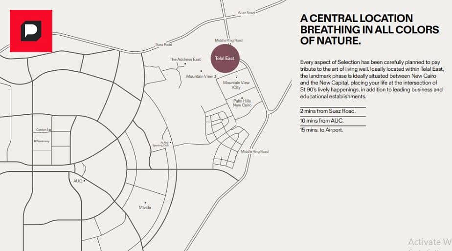 Penthouse apartment for sale a distinctive view Telal East Compound heart of Fifth Settlement next to Mountain View,Palm Hills and near Cairo Airport 9