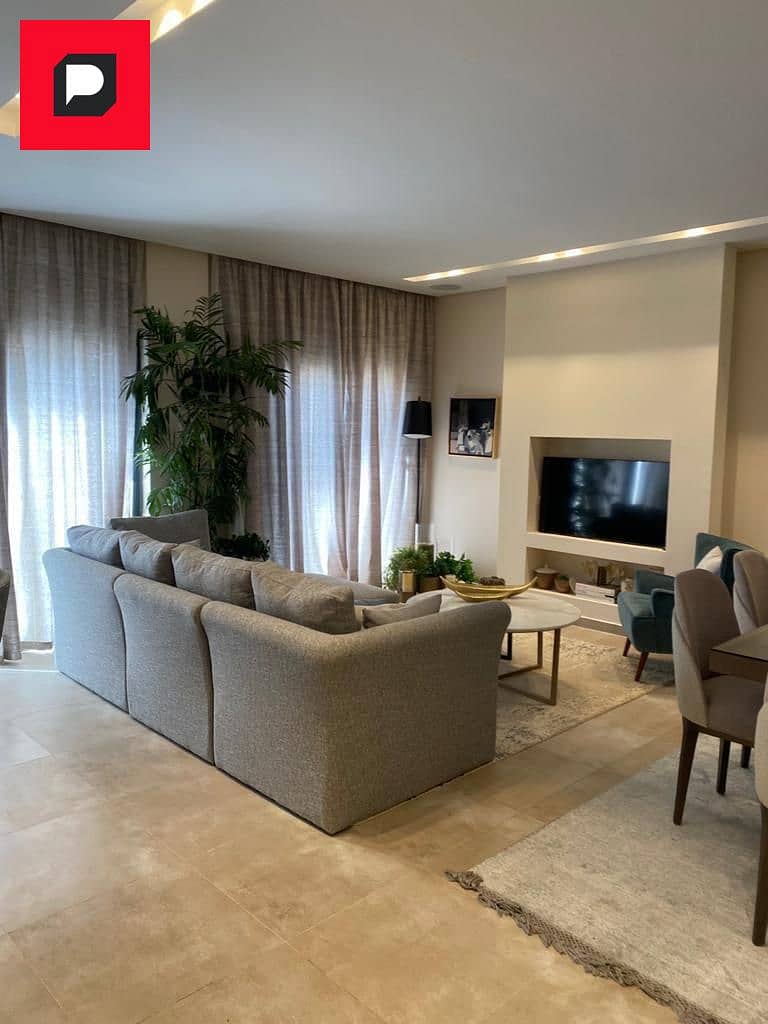 3bdr apartment with a very special view for sale in Sarai New Cairo Compound next to Madinaty and minutes from the New Capital and near 5th Settlement 3