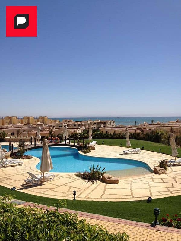 Chalet for sale, 140 M on the sea, immediate receipt, in La Vista Topaz, Ain Sokhna 6