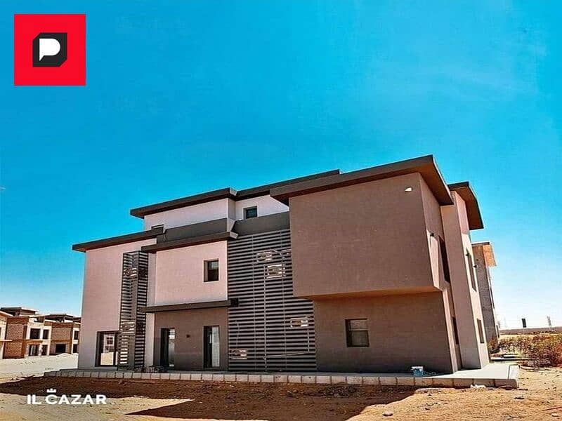 Luxurious duplex for sale in Creek Town Compound, First Settlement, in front of Rehab, next to Saada Compound 4