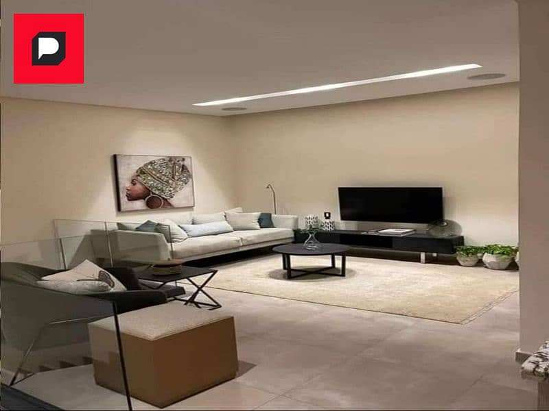 دوبلكس فاخره للبيع في كمبوند كريك تاون التجمع الاول امام الرحاب بجوار كمبوند سعاده Apartment fo sale in creeck town new cairo 8