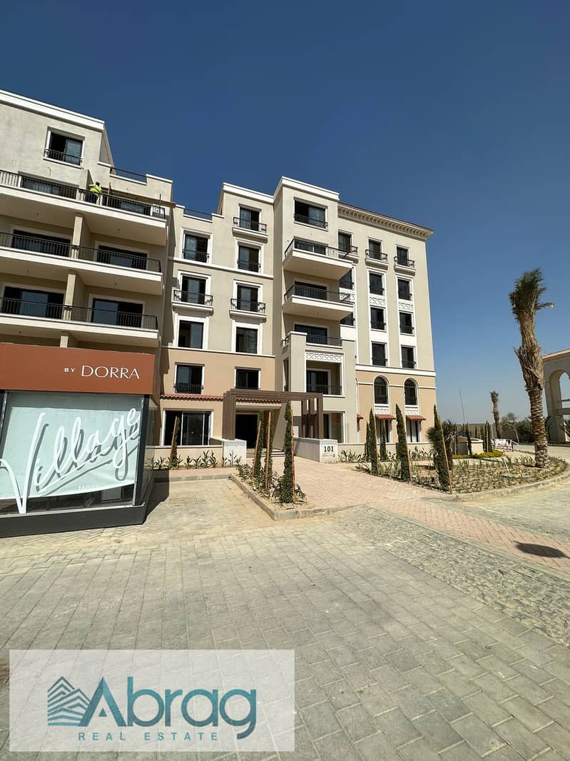 Penthouse for sale in Village West Compound in Sheikh Zayed, finished with air conditioning, installments over 7 years 14