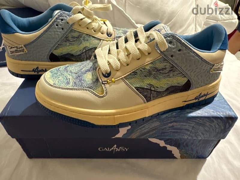 Van Gogh Starry Night inspired sneakers 3