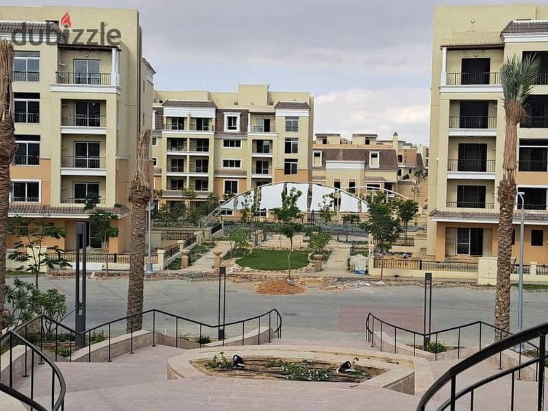 Studio for sale at the lowest price with a down payment of 185,000 and installments up to 8 years in Sarai Compound 1