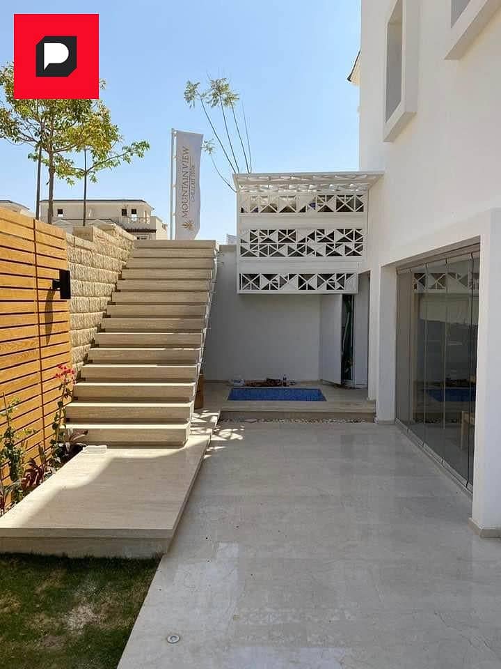 Villa for sale, ready for viewing and delivery in Mountain View iCity, October, minutes from Jehan Square, Aman, Maal Al Arab 11