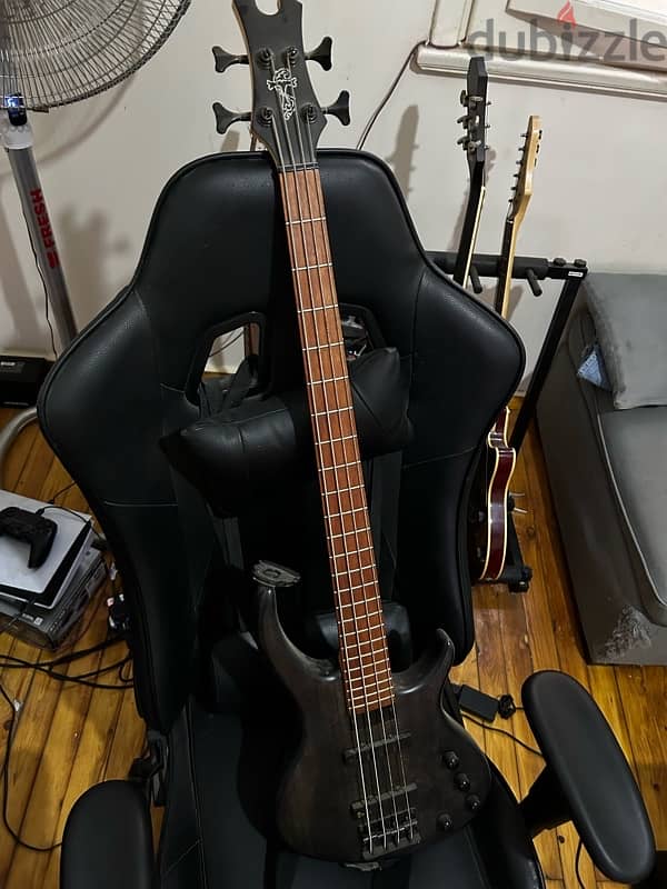 Epiphone Toby delux IV bass guitar + multieffect gt-1b 7