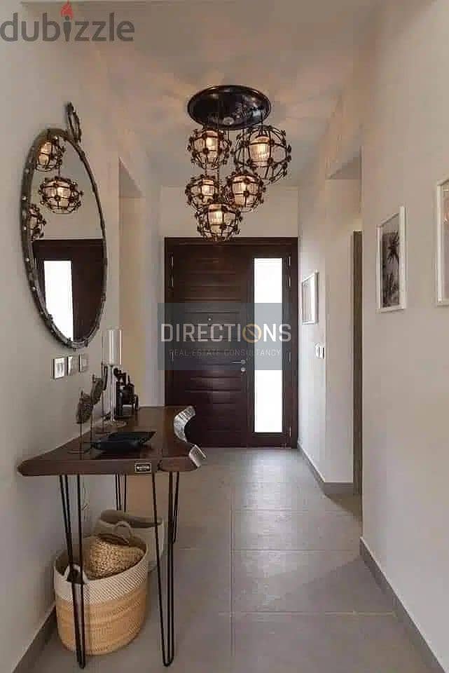 Not repeated, apartment 135m ready to move + fully finished near the French University (UFE) in El Shorouk - Al Burouj Compound 7