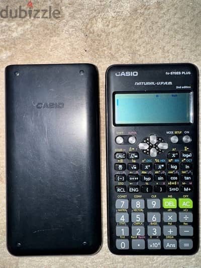 Calculator Casio fx-570ES PLUS 2nd edition without solar energy