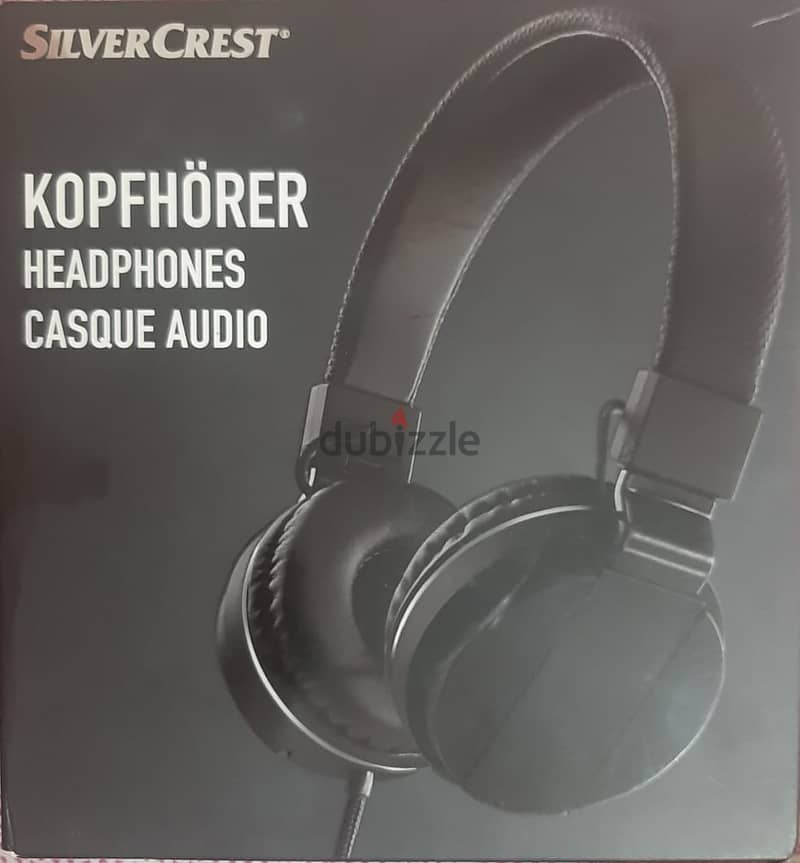 headphone Silver Crest جديدة زيرو لم يتم فتح العلبة 0