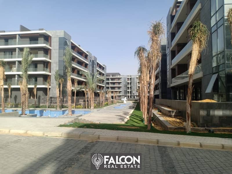 Apartment 155 m in installments over 7 years, distinctive view in Patio Sola Compound in El Shorouk 1