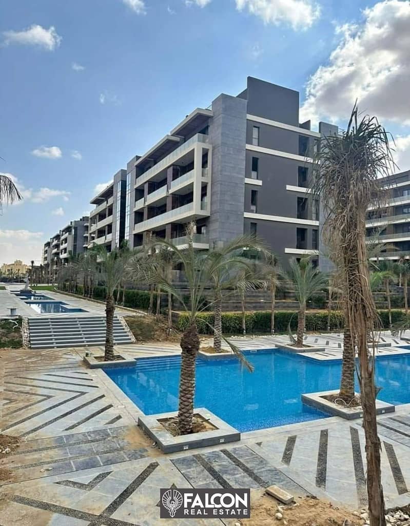 Apartment 155 m in installments over 7 years, distinctive view in Patio Sola Compound in El Shorouk 2