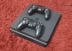 Ps4 Slim + 2 Controllers + FC24 0