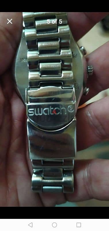 ساعة swatch كرونوجراف اوريجينال 3