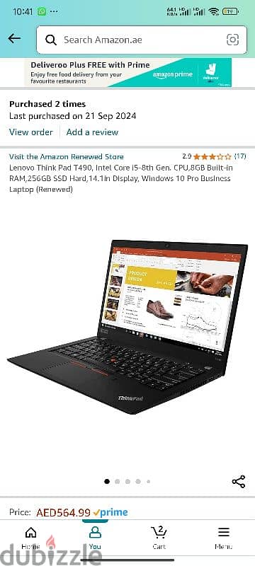 Lenovo Thinkpad T490 excellent condition 2