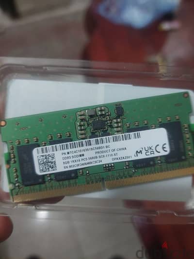 8GB DDR5 5600Mhz Laptop RAM