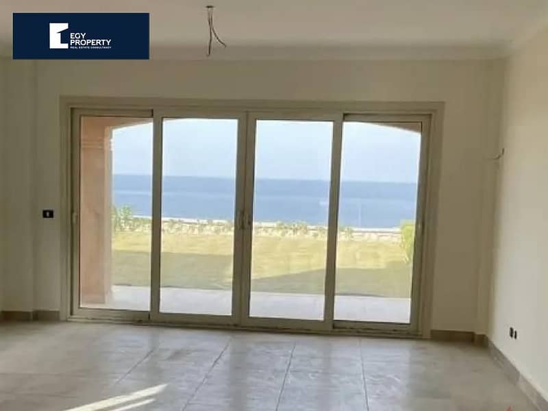 Fully Sea view Twin House For Sale 4 BR In Telal El Sokhna Fully finished Buy Now ! 3