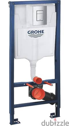 خزان دفن جروهى مع وش مربع - Flush Tank Grohe 0